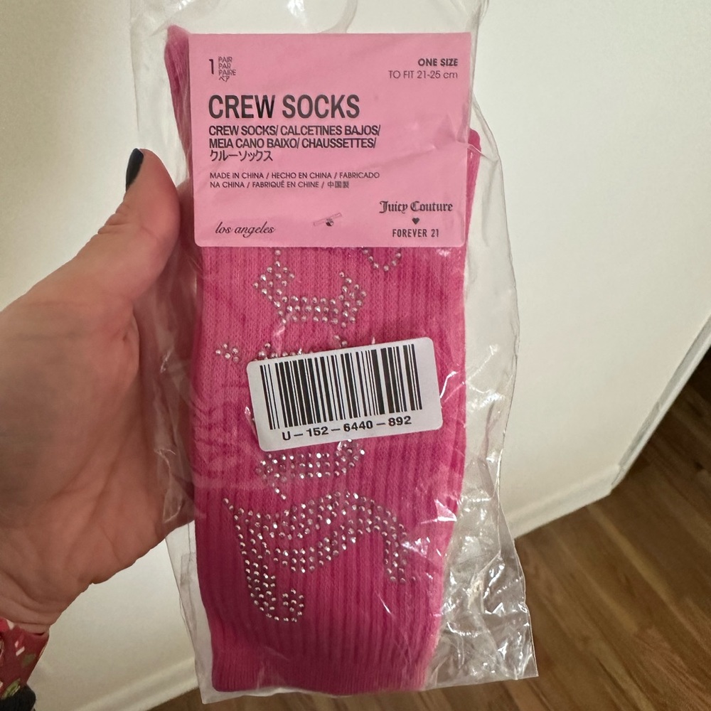 Juicy crew socks